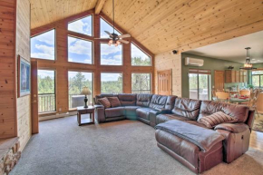 Secluded Heber Cabin with Deck and Scenic Valley Views